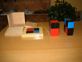 The Montessori Trinomial Cube: Purpose and Presentation — The Montessori-Minded  Mom